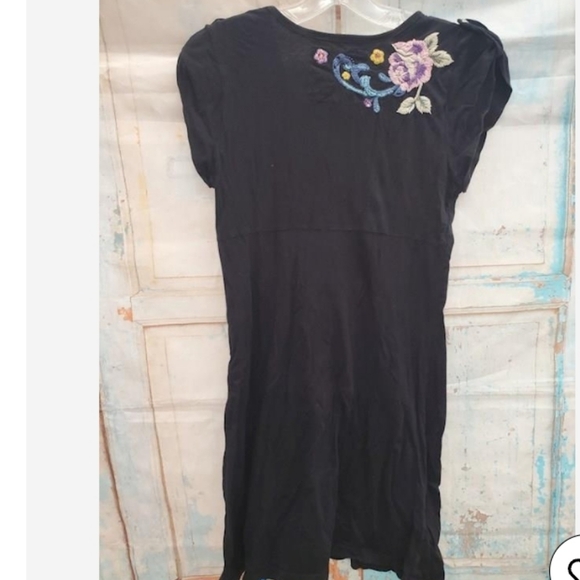Jonny Was Floral Embroidered Dress, cotton, Anthropologie - Picture 2 of 5